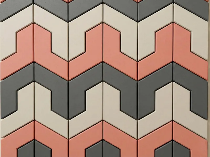Zig-zag Interlocking Paver